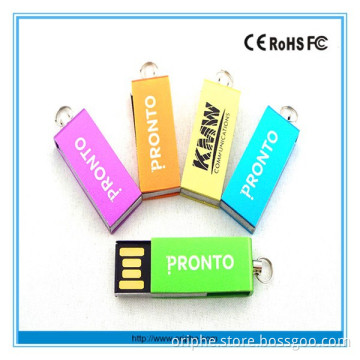 8GB metal mini usb pen drive waterproof